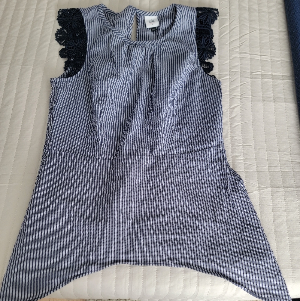Cabi lace embellishments